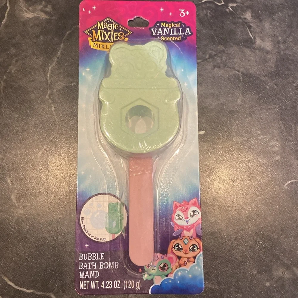 Magic Mixies Mixlings Vanilla Bubble Bath Bomb Wand